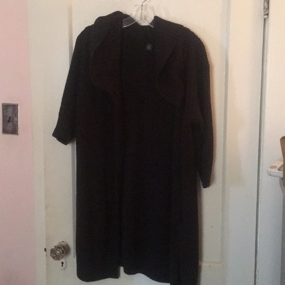 Oversized cardigan sweater